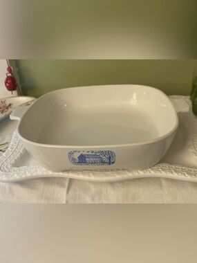 Vintage CorningWare Browning Skillet Amana Radarage Colonial House Pattern